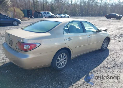 2004 Lexus Es 330 z USA, uszkodzony, nr VIN JTHBA30G340019599